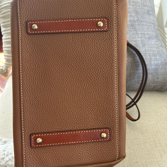Dooney & Bourke Buckley Brown Leather Tote Bag
